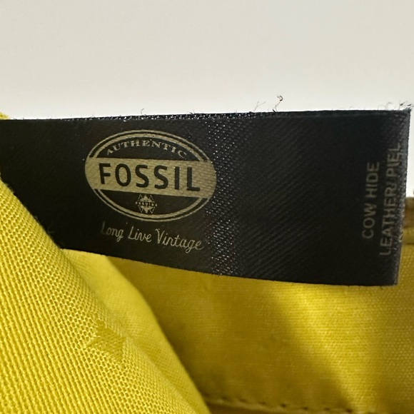 Fossil Leather Citrus Marlow Crossbody Bag - Picture 9 of 10